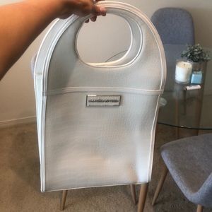 Brand New White Croc Purse